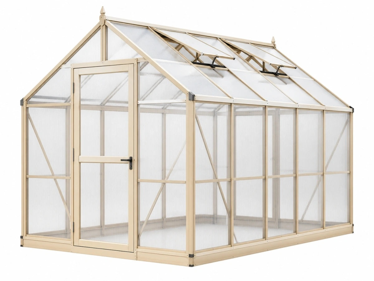 Serra 3x2m Alluminio/Policarbonato Giardinaggio