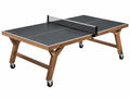 Tavolo da Ping-Pong 274cm Legno/Nero Moderno