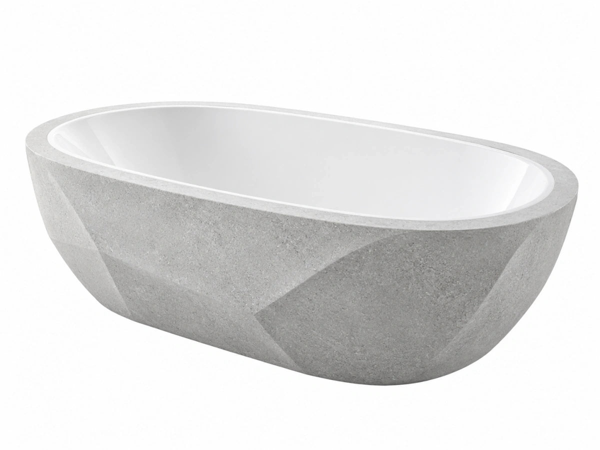 Vasca da bagno - Pietra Resina - Stile moderno