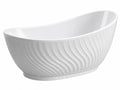 Vasca da Bagno Freestanding - 150cm Acrilico Bianco Design Moderno