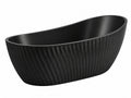 Vasca da Bagno Ovale - Nero - Design Moderno
